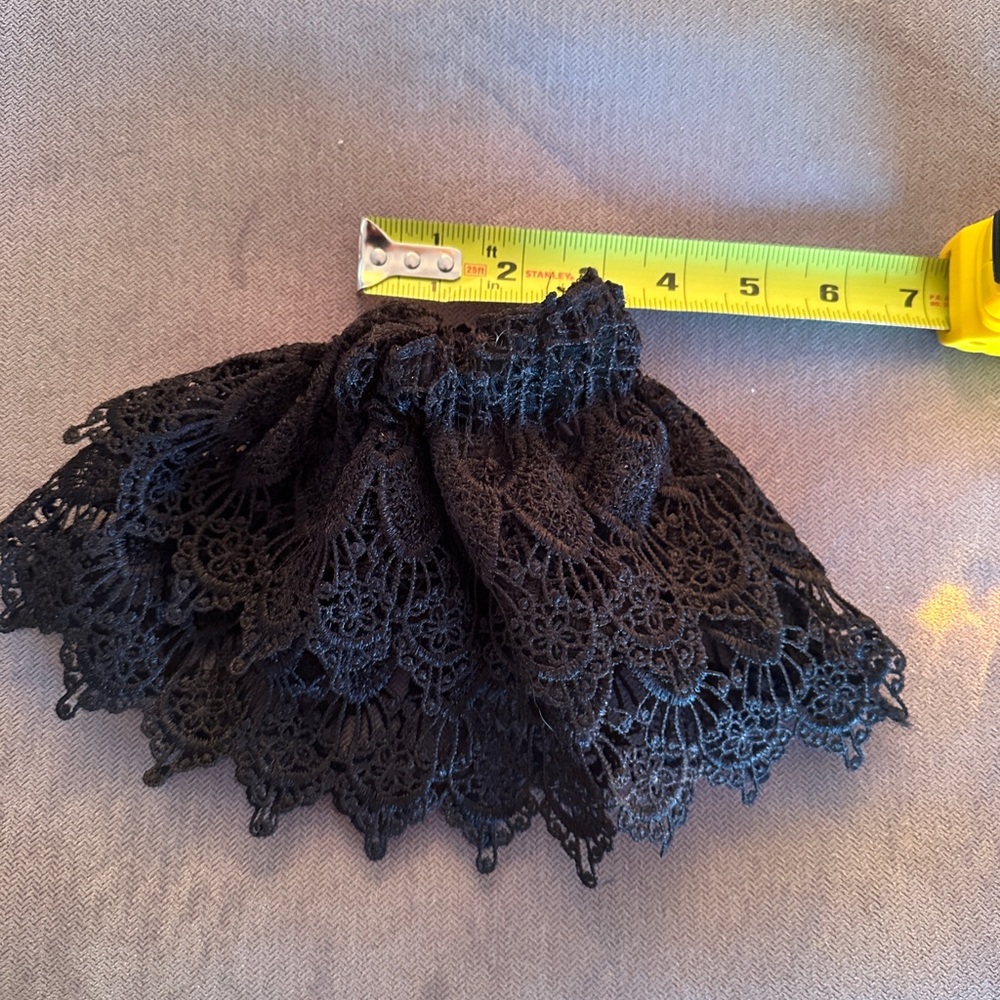 Black Lace Cuffs (2)(Avail Only Via Not-So-Mystery Box)